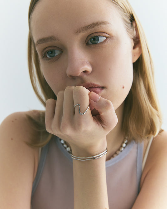 【3/13発売】〈空〉シルバー 春の風 リング