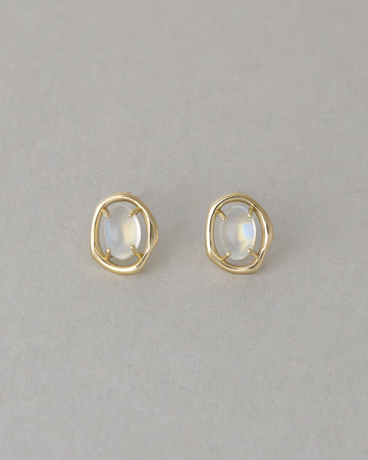 〈空〉K10 透過光 ピアス