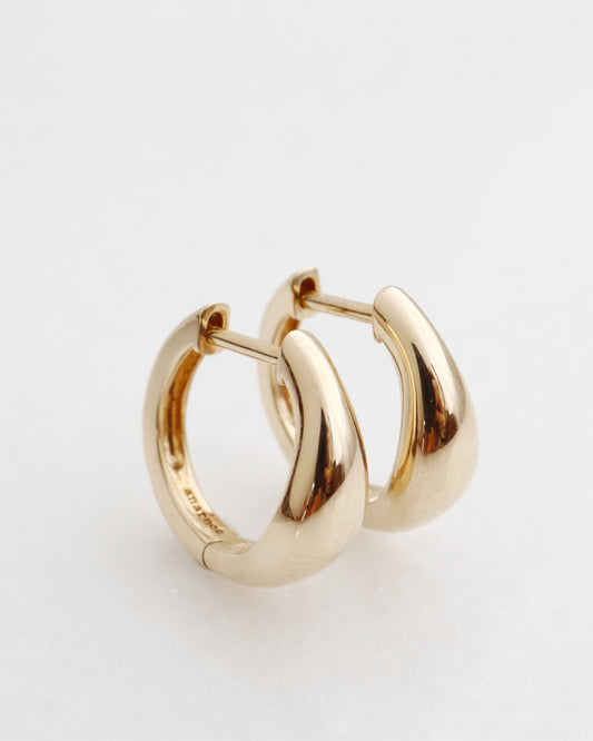 【再入荷】K10 メロウ フープ ピアス