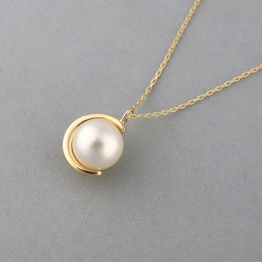 〈水〉 K10 水の波紋 ネックレス