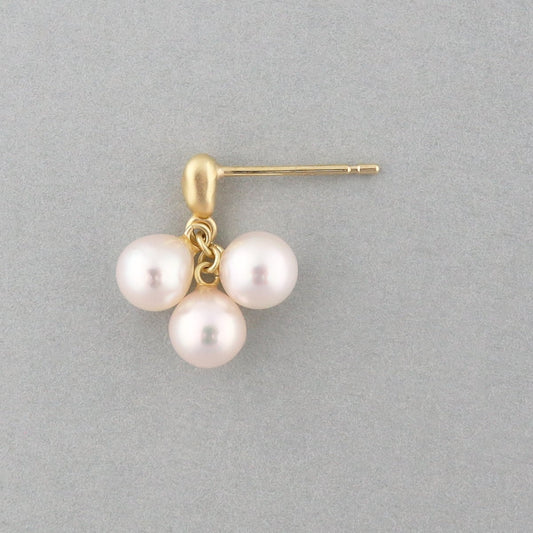 K10 バロックパール バンチ ピアス