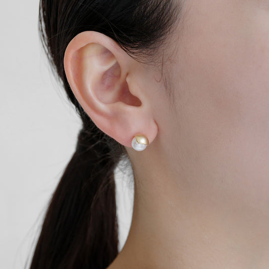 〈水〉 K10 水の泡 ピアス