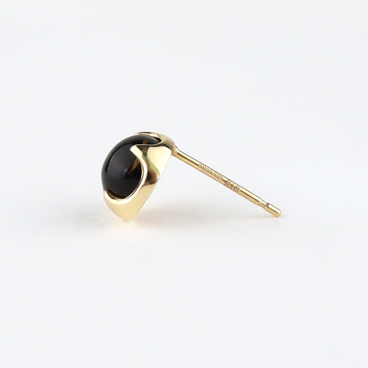 〈光と影〉 K10 ラウンド ピアス
