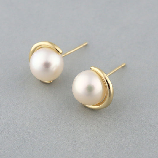 〈水〉 K10 水の波紋 ピアス