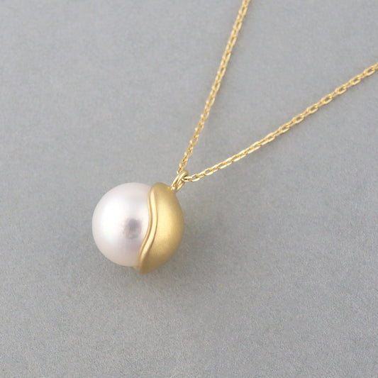 〈水〉 K10 水の泡 ネックレス