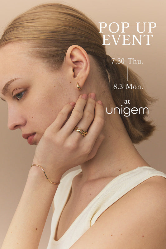 unigemでのお取り扱い開始とPOP UP開催のお知らせ