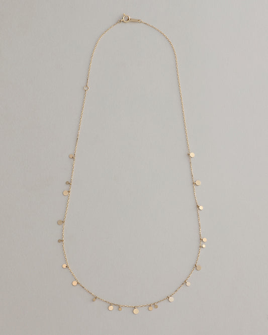 【再入荷】〈水〉 K10 水の煌めき ネックレス