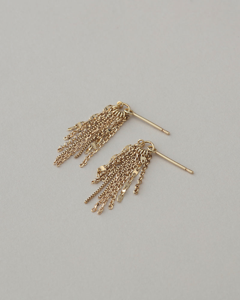 〈山〉 K10 滝 の流れ ピアス