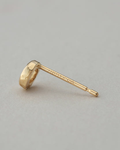K18 ローズカット ダイヤモンド ピアス