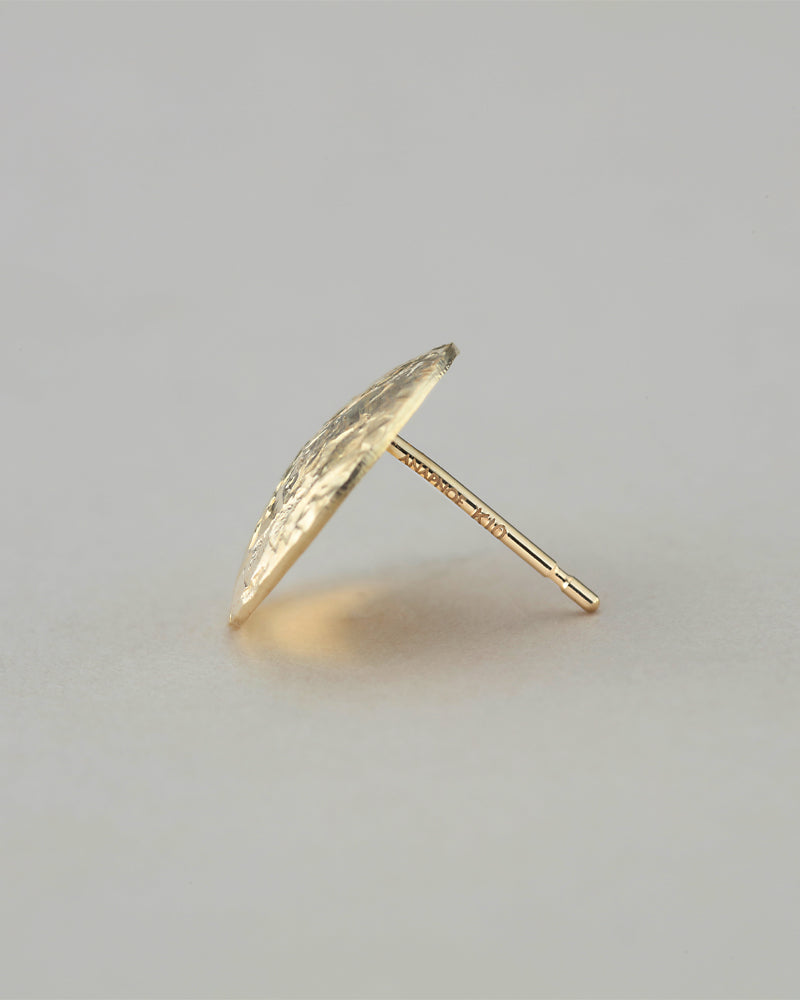〈空〉 K10 月 フルムーン ピアス