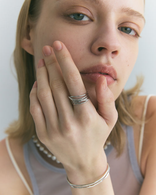 【3/13発売】〈空〉シルバー 夏の風 リング