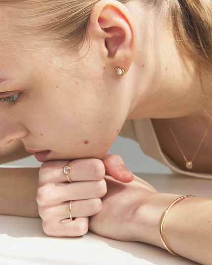 【4/3発売】〈空〉K10 透過光 ピアス