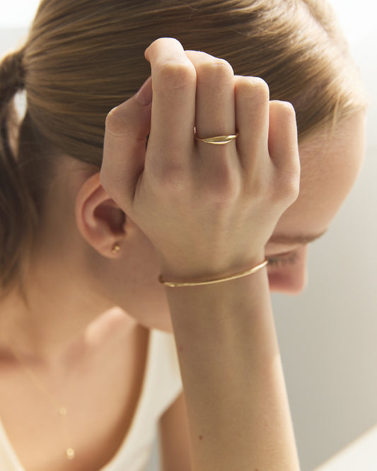 K10　プレーン パイプ バングル