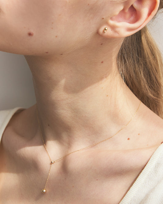 【3/27発売】〈山〉K10 朝露 ネックレス