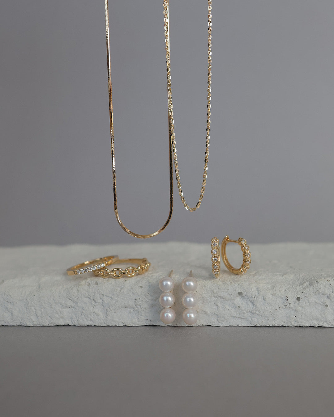 K10 トゥインクル チェーン ネックレス