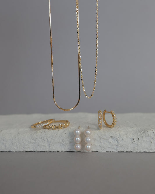 K10 トリオ パール ピアス