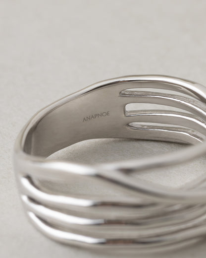 【3/13発売】〈空〉シルバー 夏の風 リング