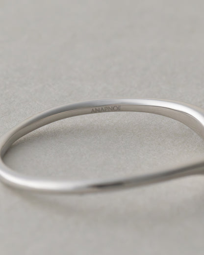 【3/19発売】〈山〉シルバー 年輪 リング