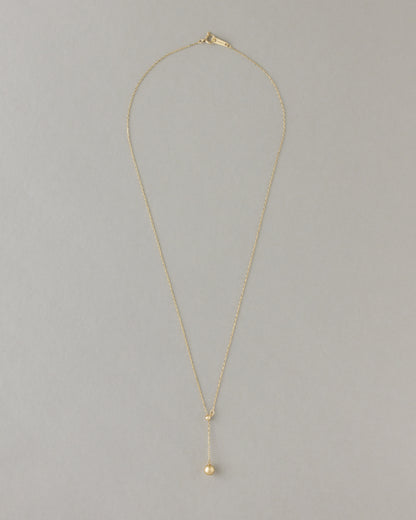 〈山〉K10 朝露 ネックレス