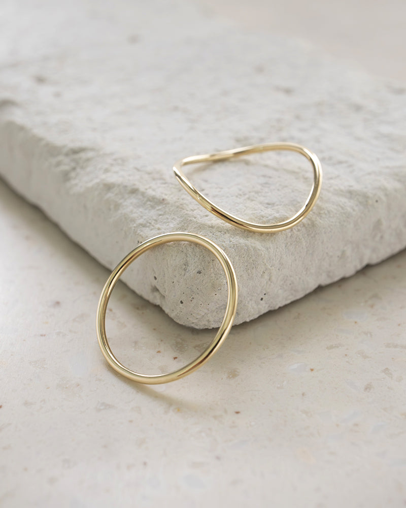 【6～18号まで展開】K10 ストレート リング