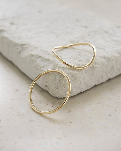 【6～18号まで展開】K10 ストレート リング