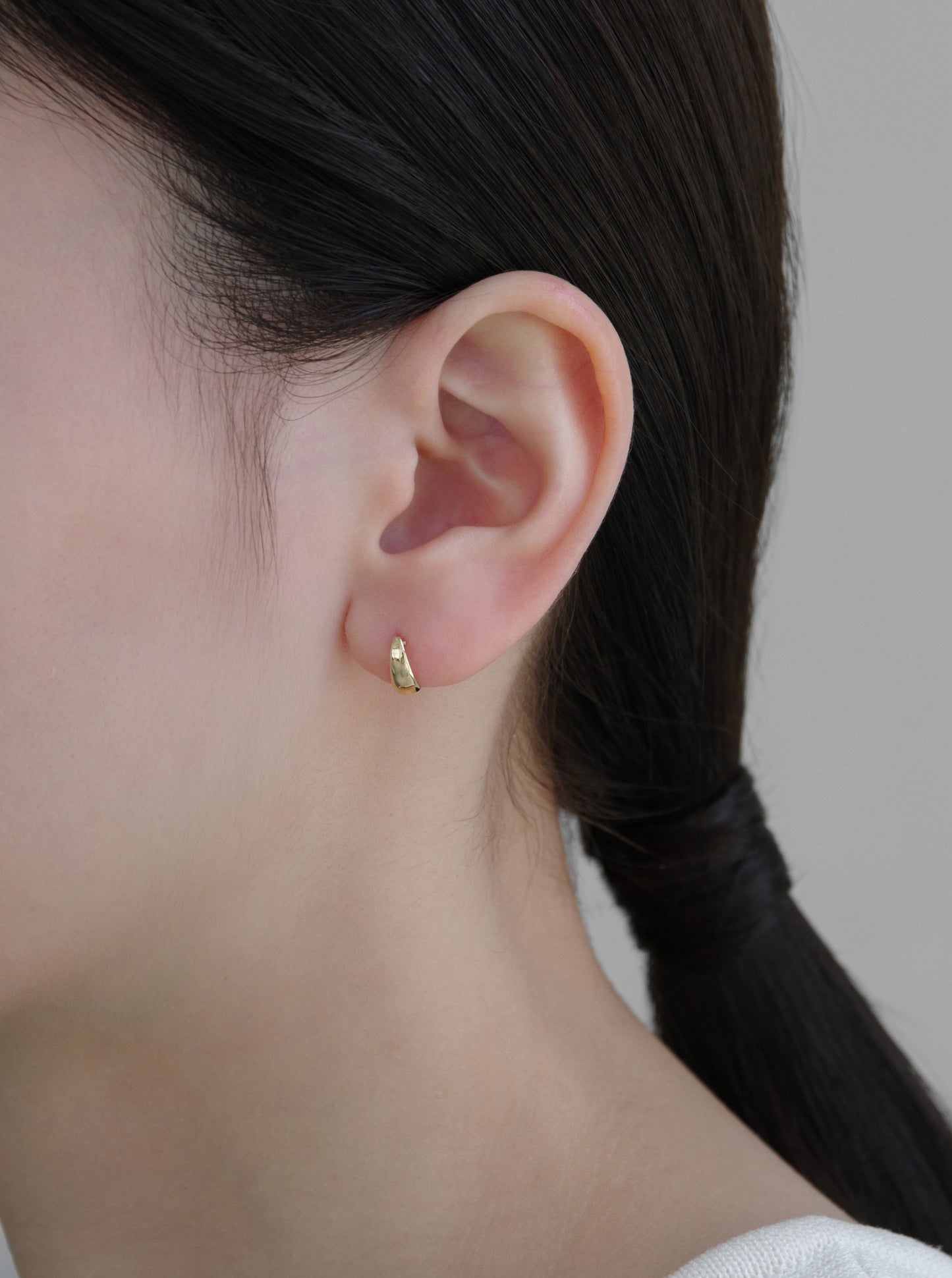 K10 プランプ スモール フープ ピアス