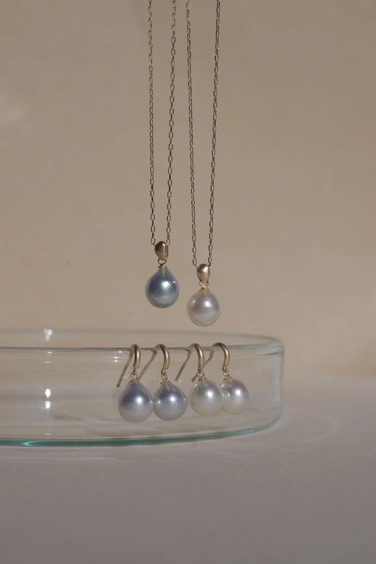 K10 バロックパール スタッド ピアス