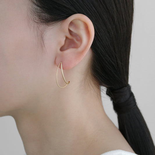 K10 ダブルアーチ ピアス