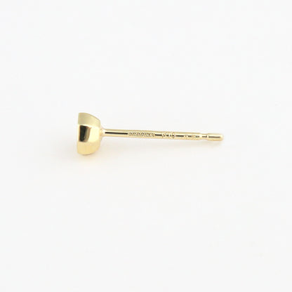 K10 オクタゴン ダイヤモンド ピアス