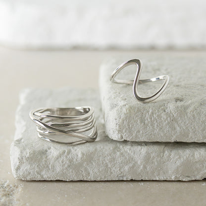 【3/13発売】〈空〉シルバー 春の風 リング